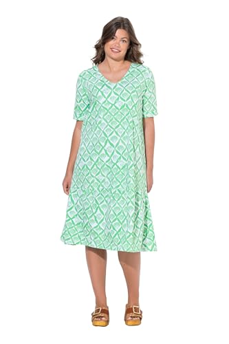 Laurasøn Shirt-Kleid, 1/2 Arm, V-Ausschnitt Kiwi 44+ 838363436-44+ von Laurasøn