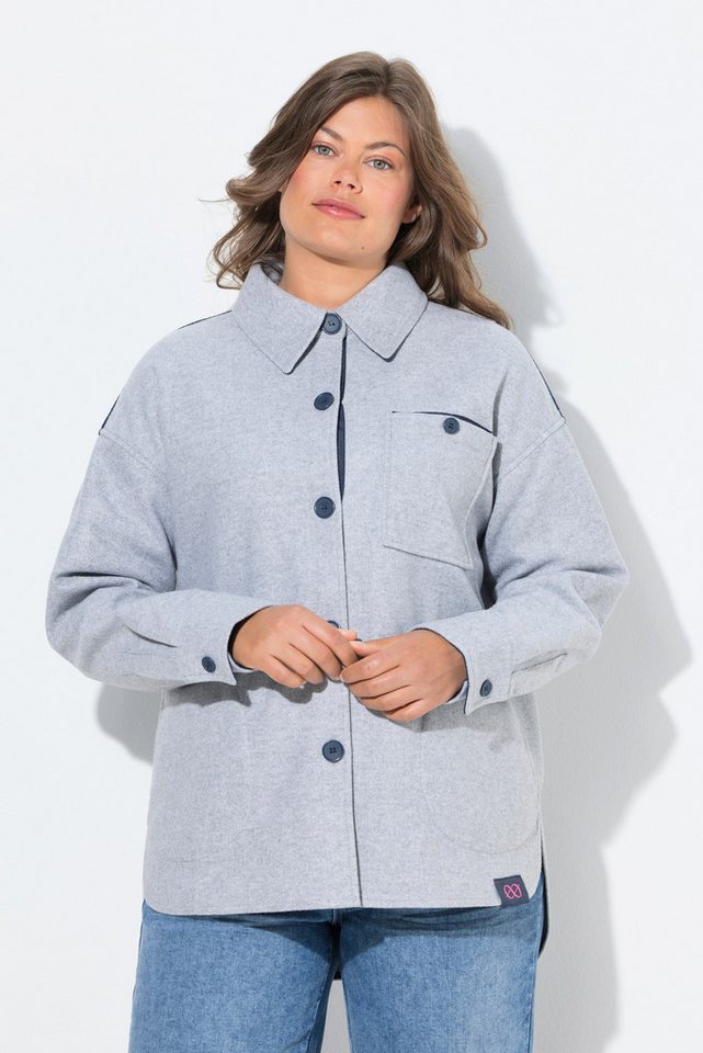 Laurasøn Sommerjacke Flanell Hemdjacke Langarm von Laurasøn