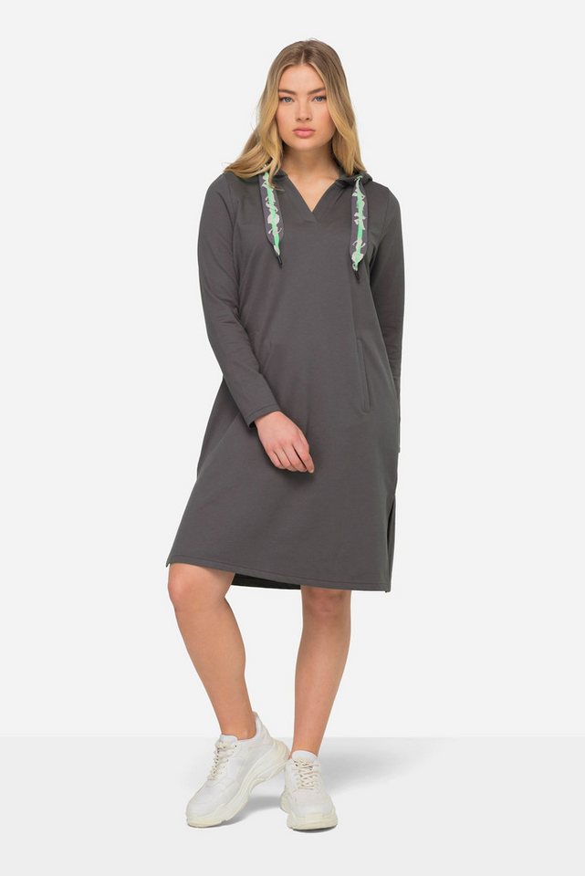 Laurasøn Midikleid Sweatkleid Kapuze OEKO-TEX Laurasøn Midikleid Sweatkleid Kapuze OEKO-TEX von Laurasøn