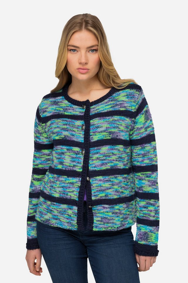 Laurasøn Strickjacke Strickjacke Langarm Rundhals von Laurasøn