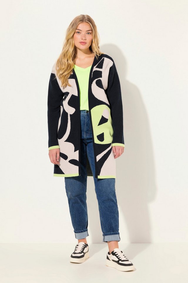 Laurasøn Strickjacke Strickjacke Langarm offene Form Laurasøn Strickjacke Strickjacke Langarm offene Form von Laurasøn