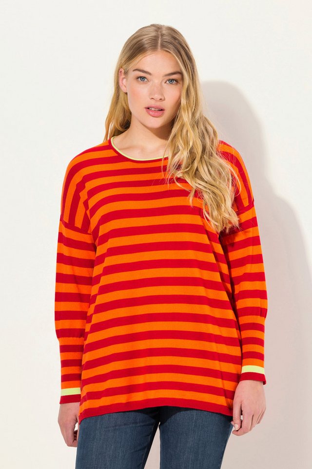 Laurasøn Strickpullover Ringelpullover Strick Langarm Rundhals Laurasøn Strickpullover Ringelpullover Strick Langarm Rundhals von Laurasøn