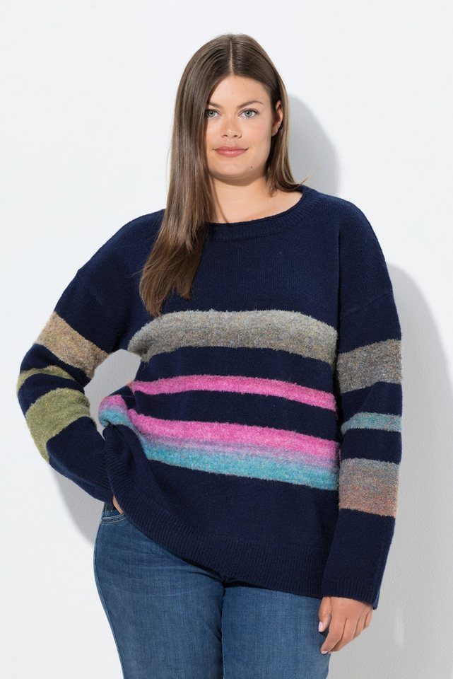 Laurasøn Strickpullover Strickpullover Langarm Rundhalsausschnitt Laurasøn Strickpullover Strickpullover Langarm Rundhalsausschnitt von Laurasøn