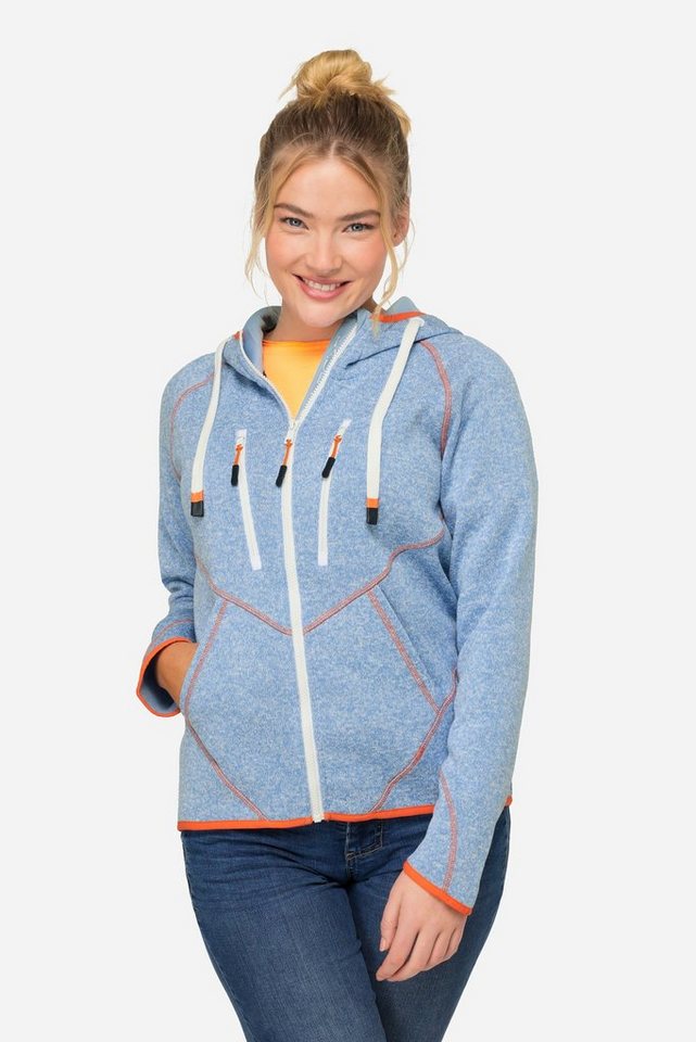 Laurasøn Sweatjacke Fleecejacke Mix & Match von Laurasøn