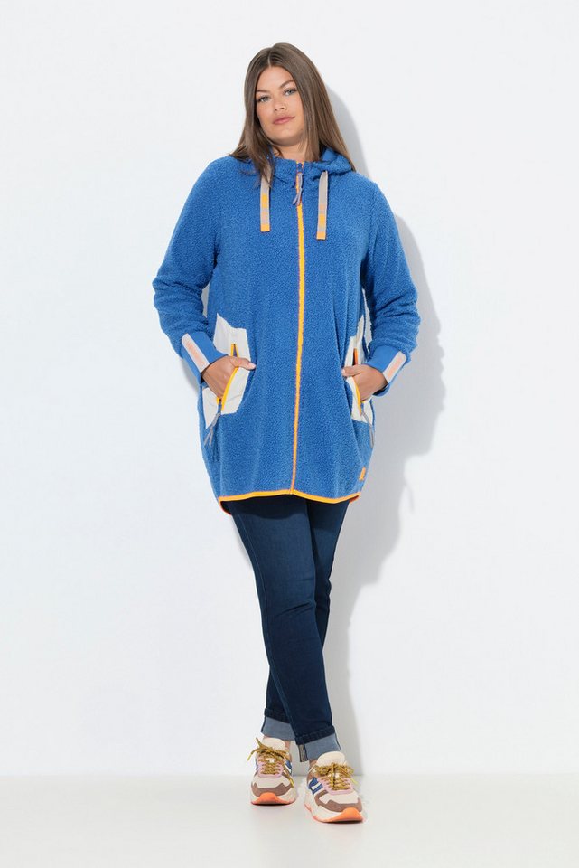 Laurasøn Sweatjacke Teddy-Sweatjacke Langarm Kapuze von Laurasøn