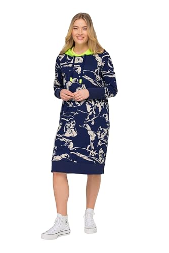 Laurasøn Sweatkleid, Allover Print, Langarm Mittelblau 3XL 830957730-3XL Laurasøn Sweatkleid, Allover Print, Langarm Mittelblau 3XL 830957730-3XL von Laurasøn