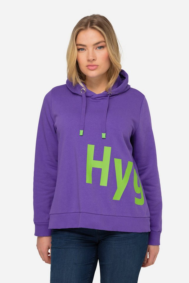 Laurasøn Sweatshirt Hoodie Wording Print Kapuze Langarm OEKO-TEX von Laurasøn