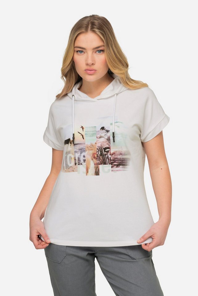 Laurasøn Sweatshirt Sweatshirt Kurzarm Kapuze OEKO-TEX von Laurasøn