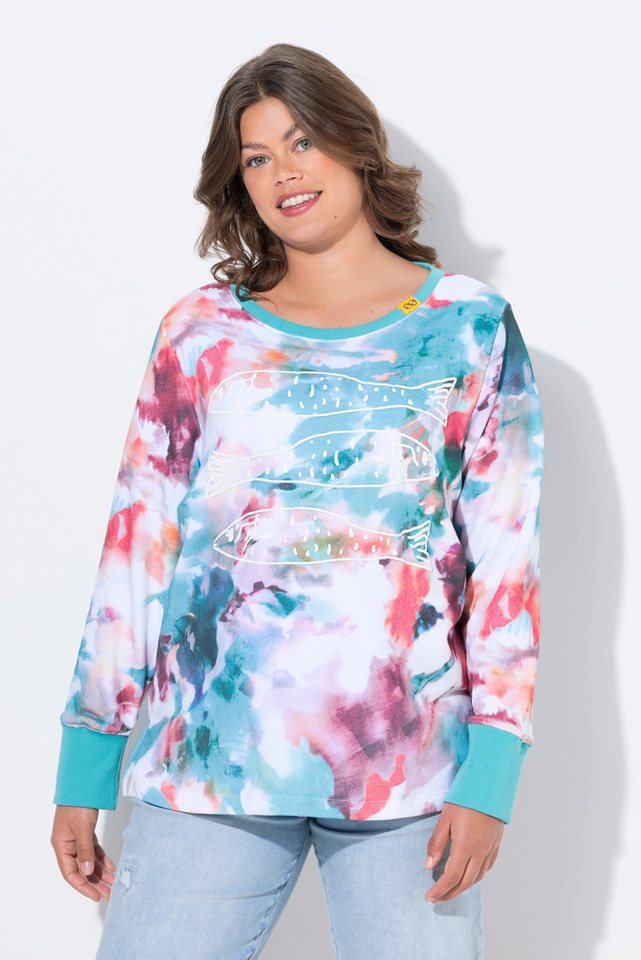 Laurasøn Sweatshirt Sweatshirt Langarm Rundhalsausschnitt von Laurasøn