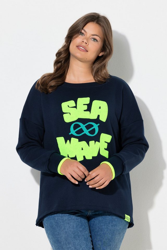 Laurasøn Sweatshirt Sweatshirt Langarm Rundhalsausschnitt von Laurasøn