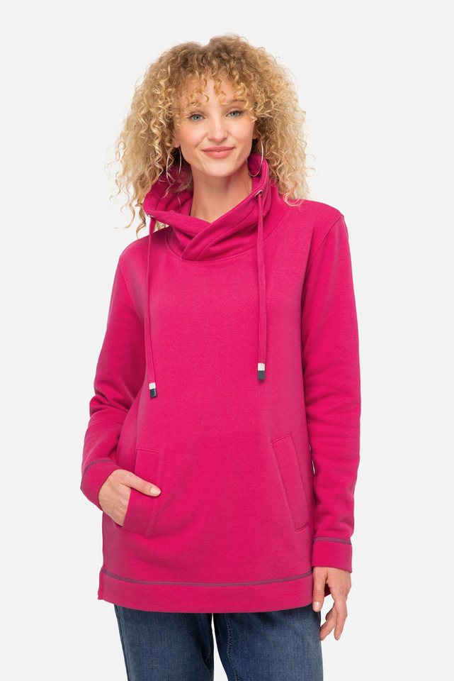 Laurasøn Sweatshirt Sweatshirt Stehkragen Langarm von Laurasøn