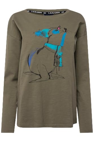 Laurasøn T-Shirt, Robbe, Rundhals, Langarm, Oeko-TEX naturgrün XL 822220198-XL Laurasøn T-Shirt, Robbe, Rundhals, Langarm, Oeko-TEX naturgrün XL 822220198-XL von Laurasøn