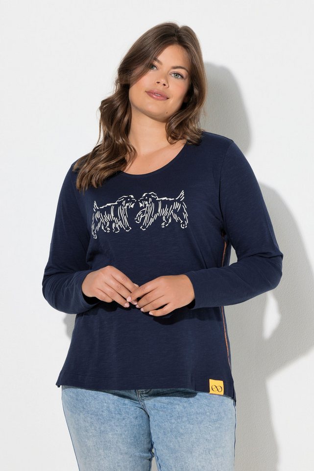 Laurasøn T-Shirt ShirtLangarmRundhalsausschnittOEKO-TEX von Laurasøn