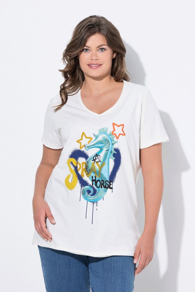 Laurasøn T-Shirt T-Shirt 1/2-Arm V-Ausschnitt MIG Laurasøn T-Shirt T-Shirt 1/2-Arm V-Ausschnitt MIG von Laurasøn