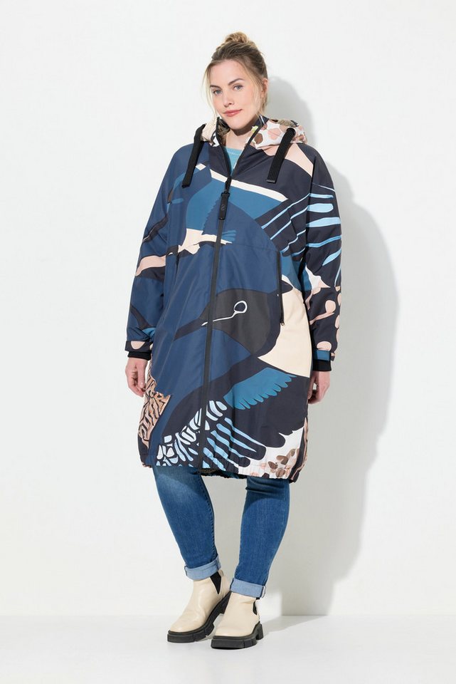 Laurasøn Wintermantel Funktionsmantel oversized 2-Wege-Zipper von Laurasøn