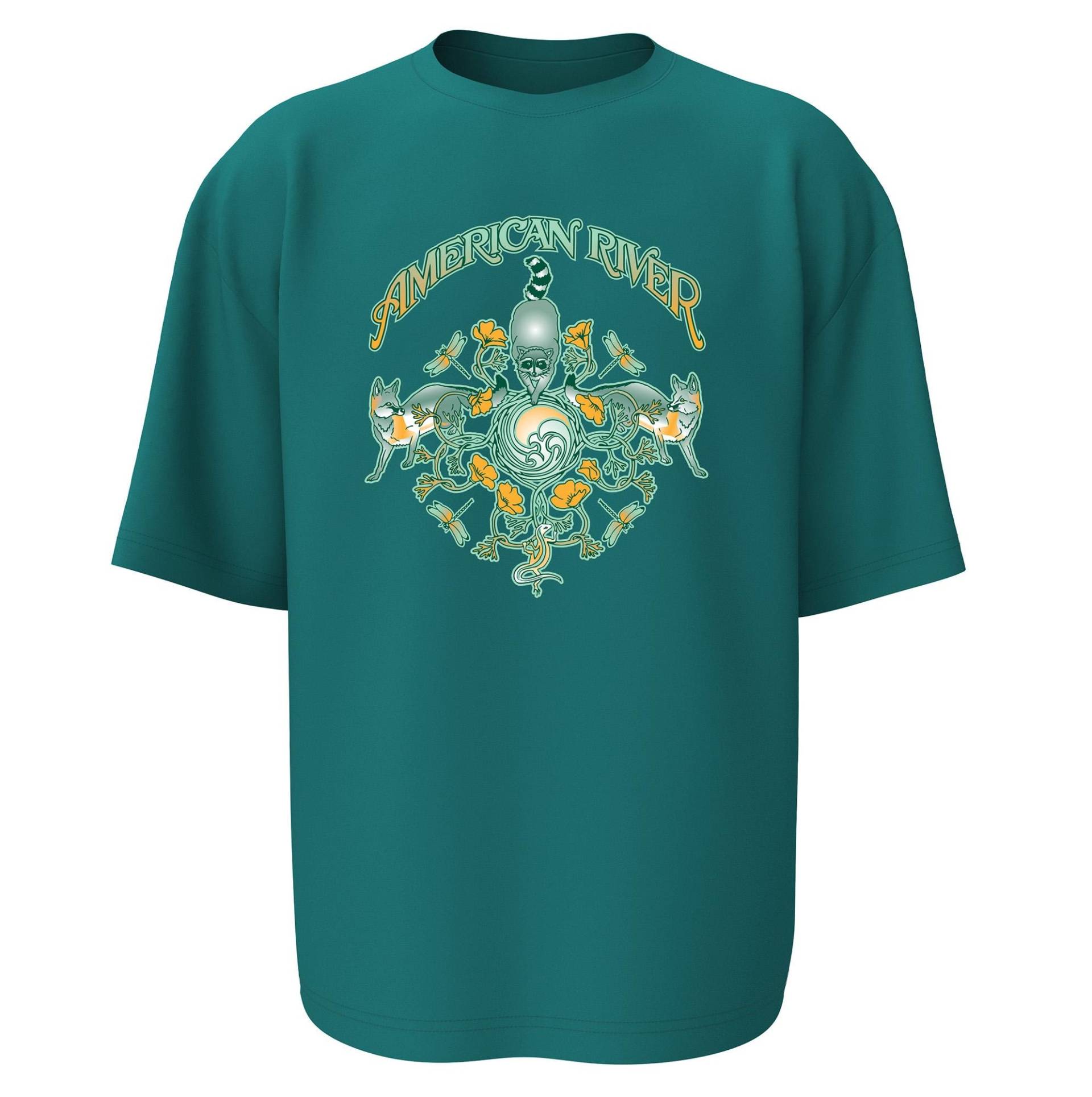 Fuchs, Waschbär & Mohn Tshirt Fuchs, Waschbär & Mohn Tshirt von LaurelMathe