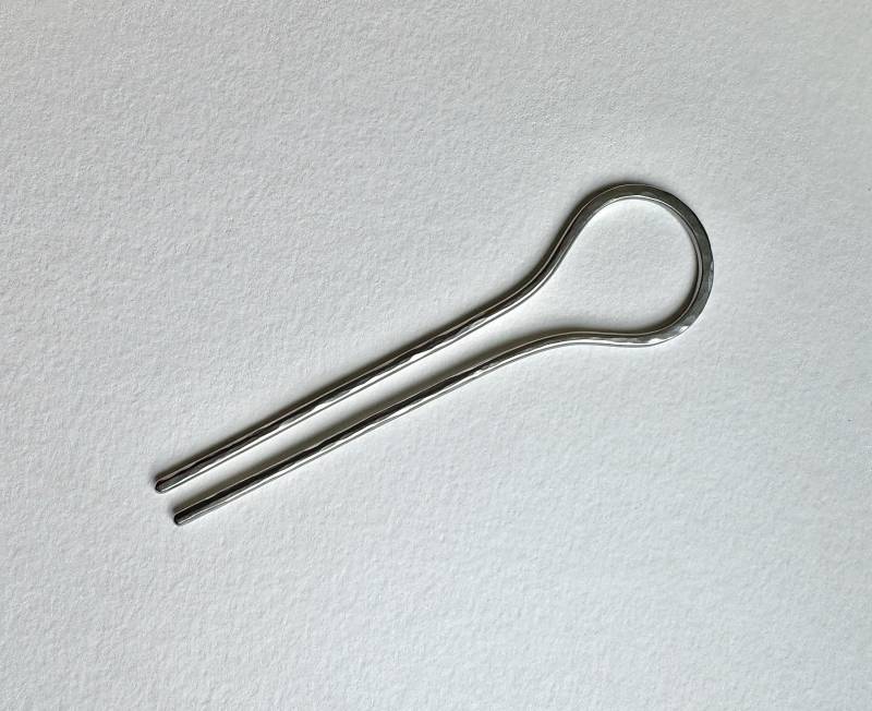 Silber Haarnadel, Mittelschwere, Handgemachte Glänzende Haarstab Silber Haarnadel, Mittelschwere, Handgemachte Glänzende Haarstab von LaurelOBrien