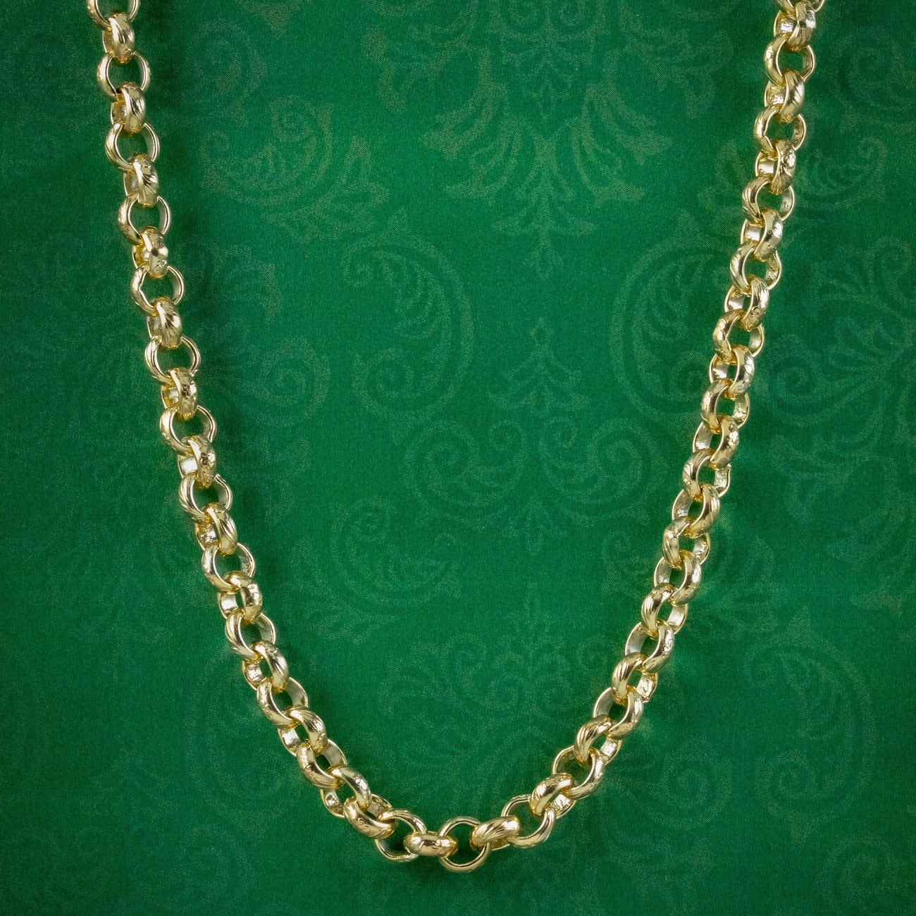 Vintage Vergissmeinnicht Kette Gold Auf Silber von LaurelleLtd