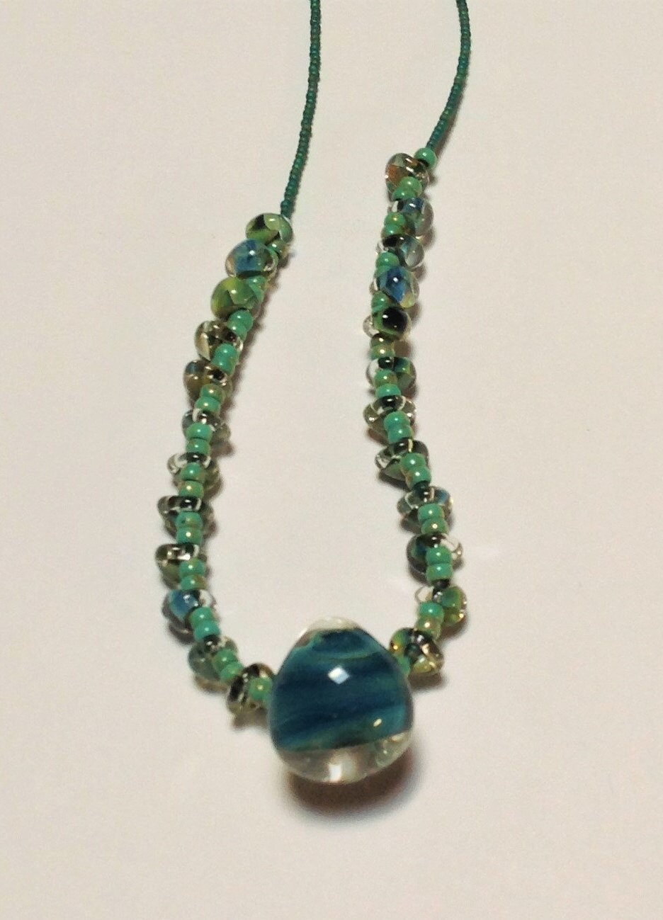 Wassertropfen Halskette von LaurelsBasket