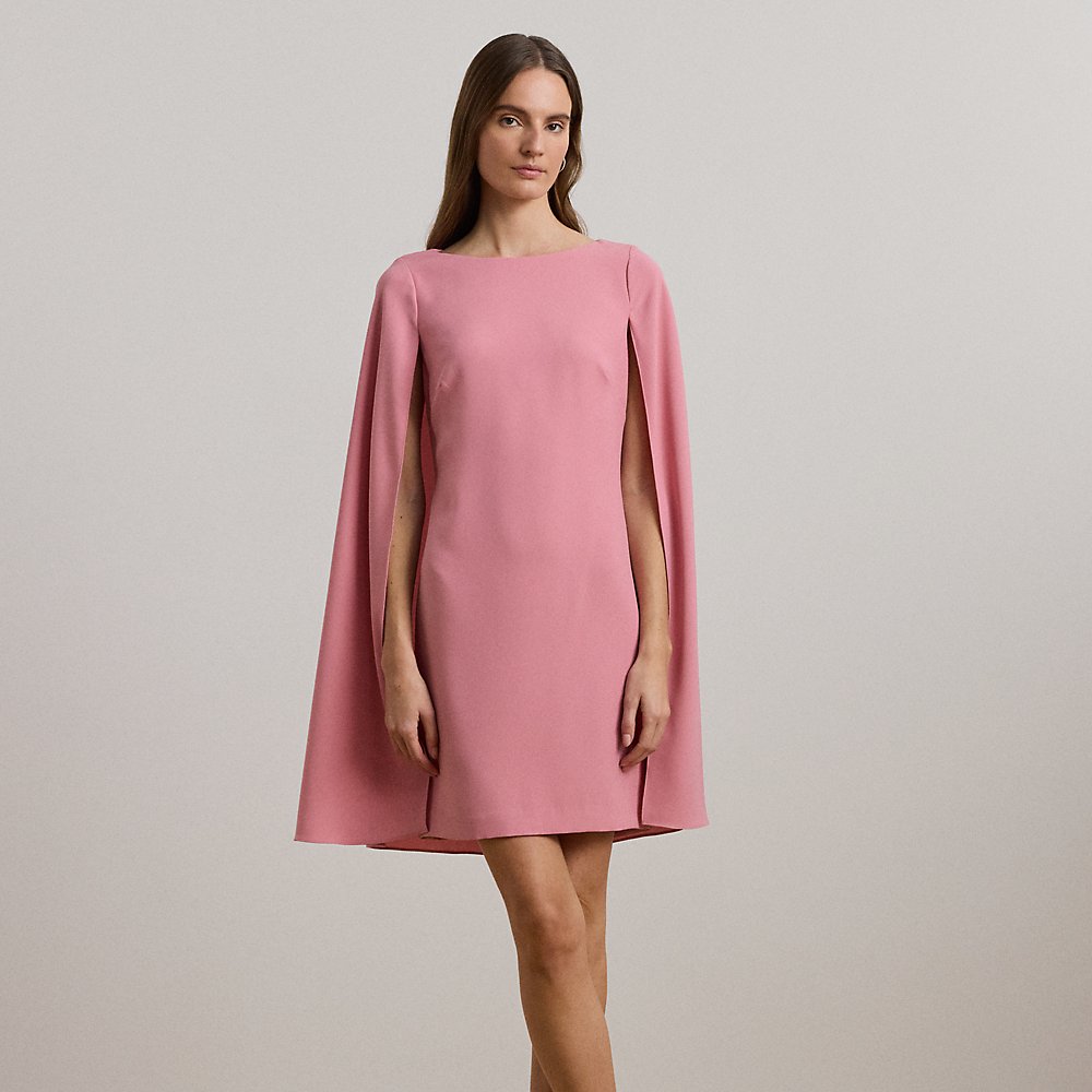 Kurzgrößen - Cape-Cocktailkleid aus Georgette Kurzgrößen - Cape-Cocktailkleid aus Georgette von Lauren Petite