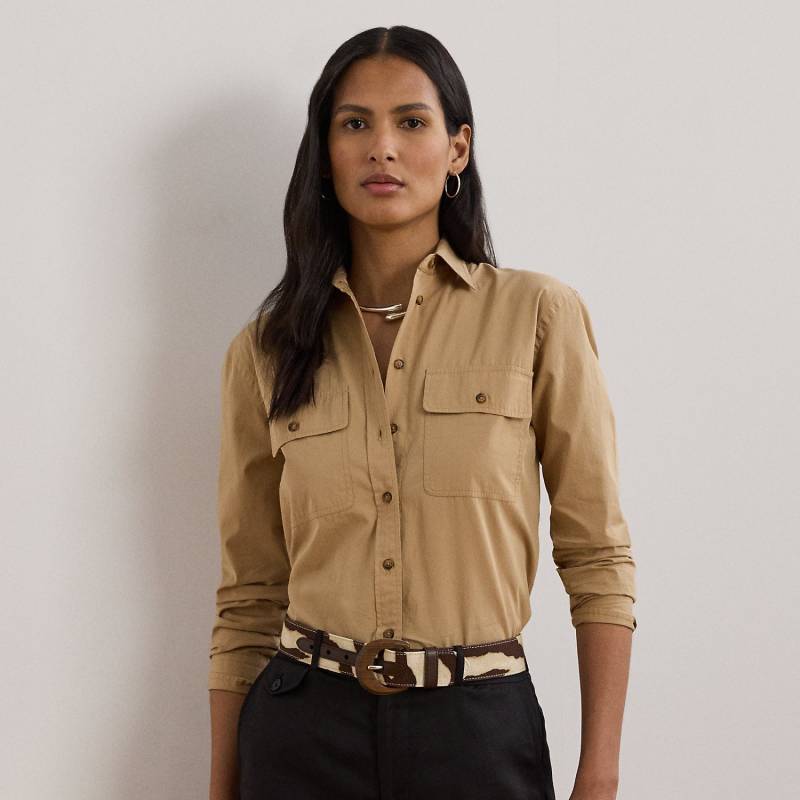 Kurzgrößen - Federleichtes Relaxed-Fit Baumwollhemd von Lauren Petite