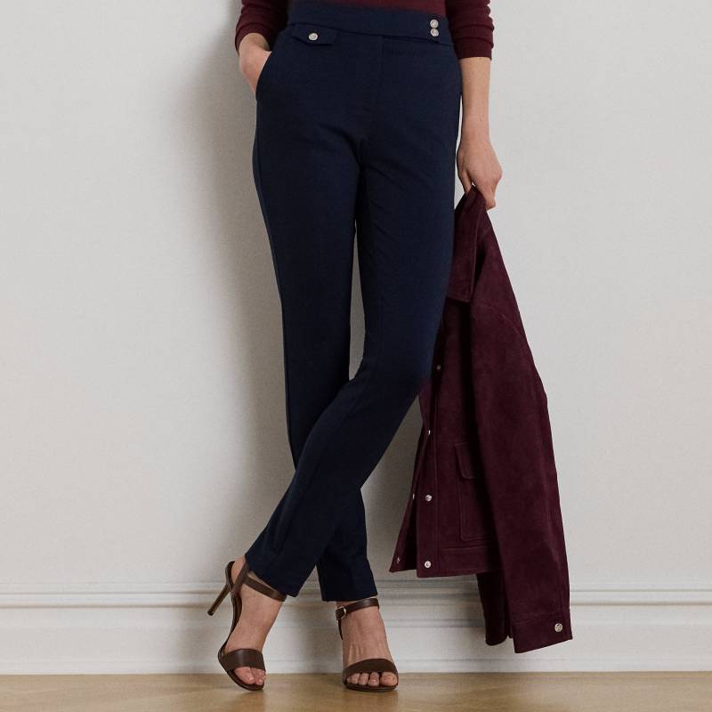 Kurzgrößen - Knöchellange Hose aus Ponté von Lauren Petite