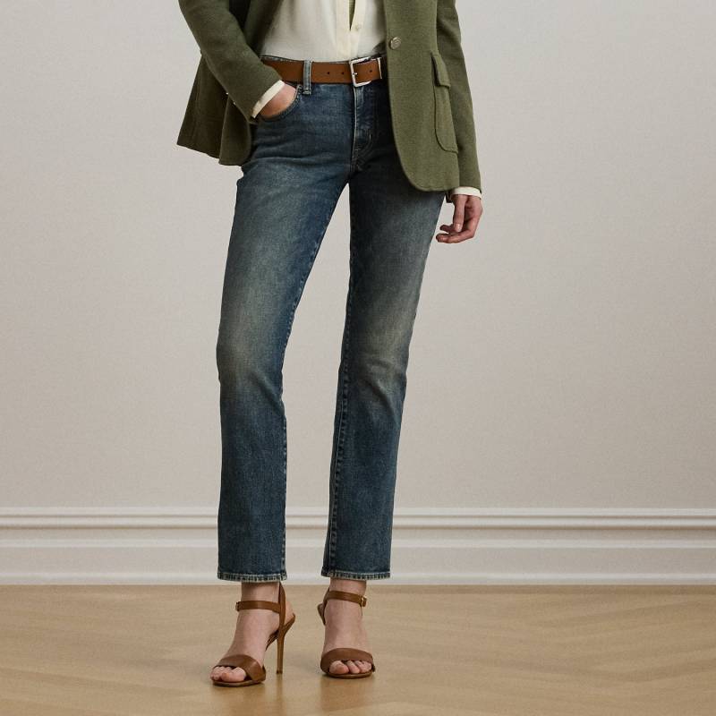 Kurzgrößen - Knöchellange Straight-Fit Jeans von Lauren Petite