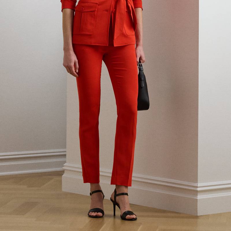 Kurzgrößen - Stretch-Cady-Hose in 3/4-Länge von Lauren Petite