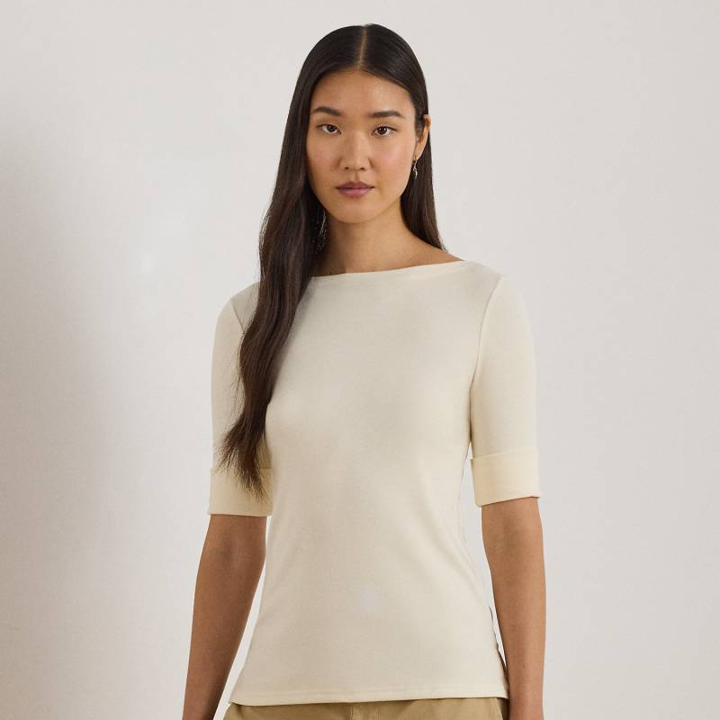 Kurzgrößen - T-Shirt mit U-Boot-Ausschnitt Kurzgrößen - T-Shirt mit U-Boot-Ausschnitt von Lauren Petite