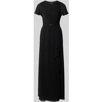 Lauren Ralph Lauren Abendkleid mit Taillengürtel Modell 'FARRYSH' in Black, Größe 42 Lauren Ralph Lauren Abendkleid mit Taillengürtel Modell 'FARRYSH' in Black, Größe 42 von Lauren Ralph Lauren
