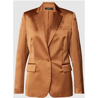 Lauren Ralph Lauren Blazer in unifarbenem Design Modell 'BONARO' in Kupfer, Größe 34 von Lauren Ralph Lauren