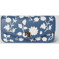 Lauren Ralph Lauren Clutch aus echtem Leder in Rauchblau, Größe One Size von Lauren Ralph Lauren