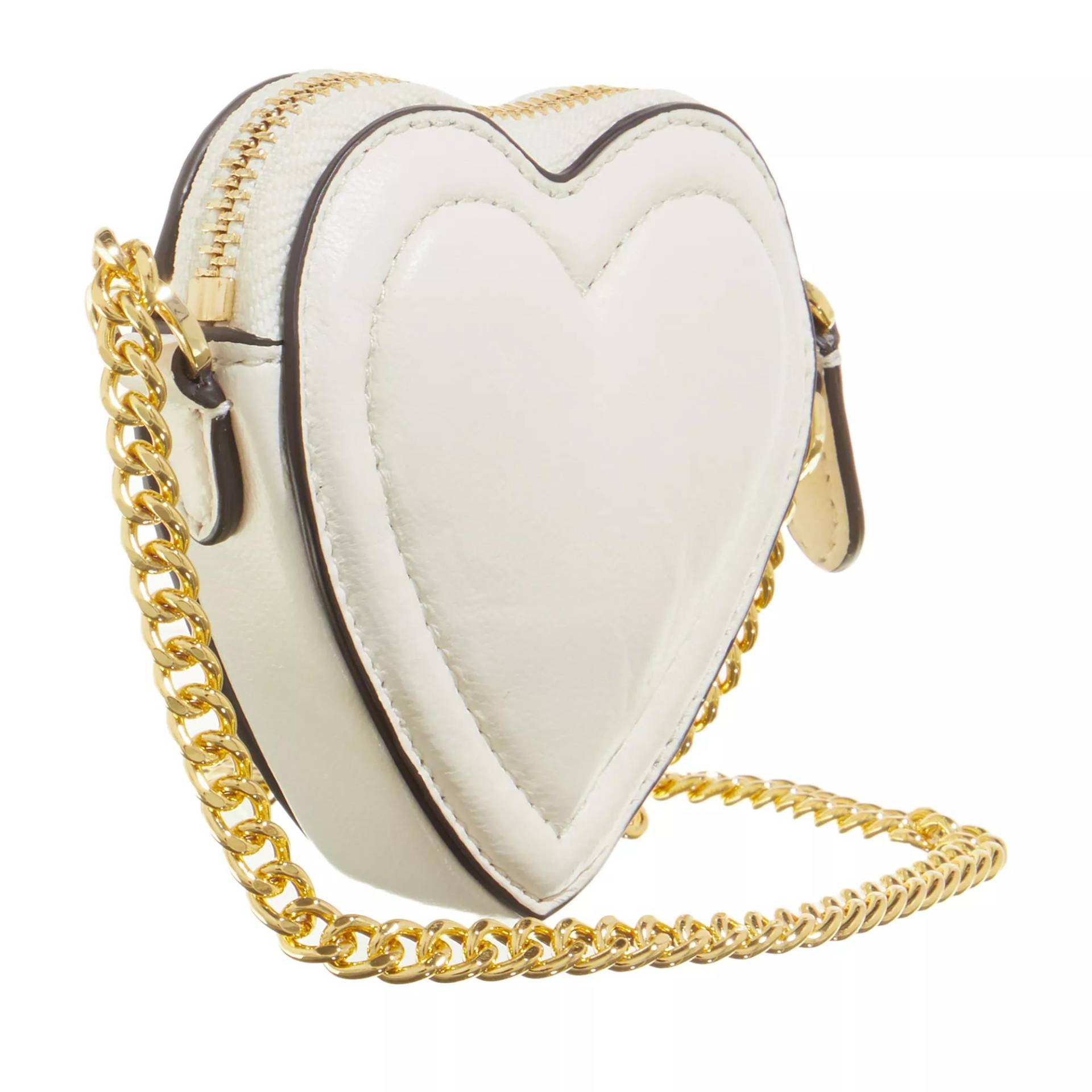 Lauren Ralph Lauren Clutches - Mini Heart Pouch Small - Gr. unisize - in Weiß - für Damen von Lauren Ralph Lauren