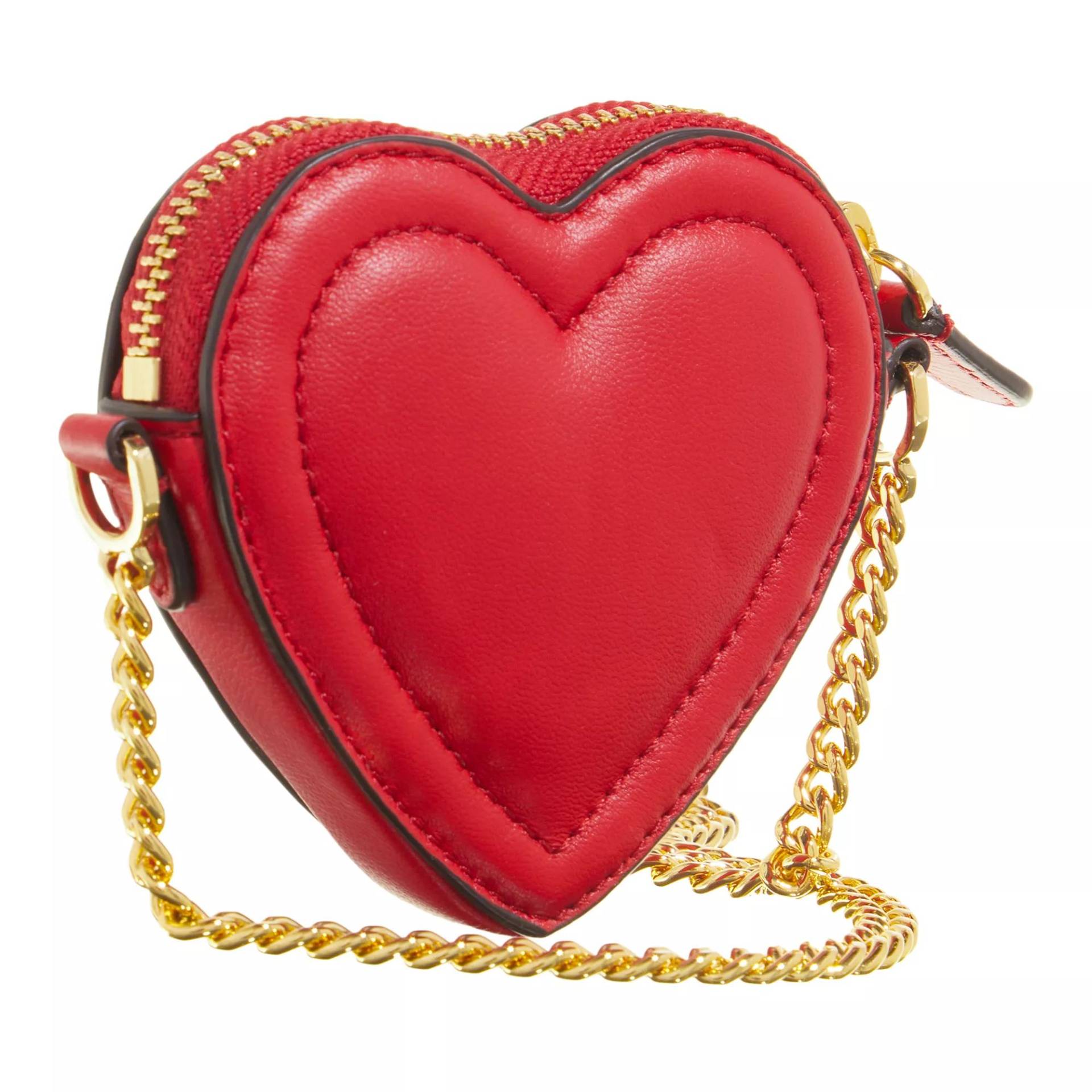 Lauren Ralph Lauren Crossbody Bags - Mini Heart Pouch Small - Gr. unisize - in Rot - für Damen von Lauren Ralph Lauren