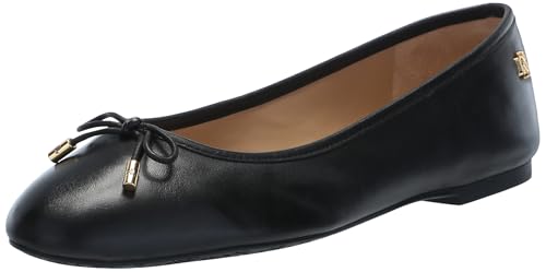 Lauren Ralph Lauren Damen Jayna Ballerinas, Schwarz, 38 EU von Lauren Ralph Lauren