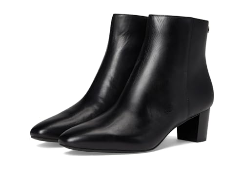 Lauren Ralph Lauren Damenstiefel, Demi brüniertes Leder, Schwarz, 38.5 EU von Lauren Ralph Lauren