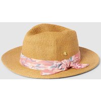 Lauren Ralph Lauren Fedora mit Hutband mit floralem Print in Beige, Größe One Size von Lauren Ralph Lauren