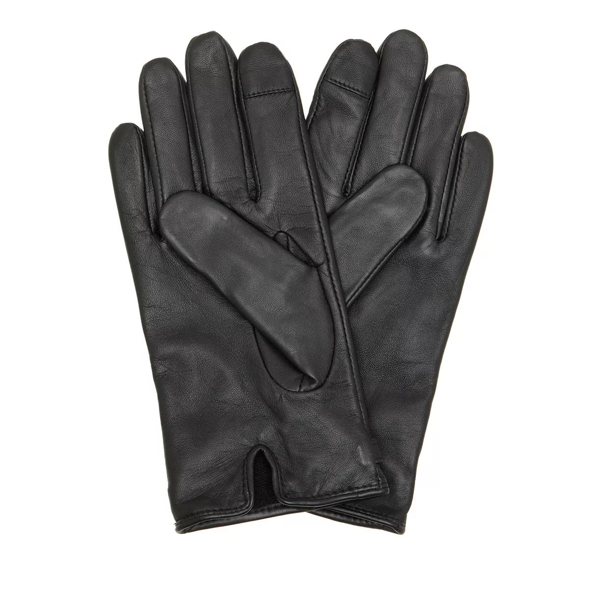 Lauren Ralph Lauren Handschuhe - Hw Lthr Glove - Gr. M - in Schwarz - für Damen von Lauren Ralph Lauren