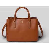 Lauren Ralph Lauren Handtasche mit Tragehenkel Modell 'MARCY' in Cognac, Größe 1 von Lauren Ralph Lauren