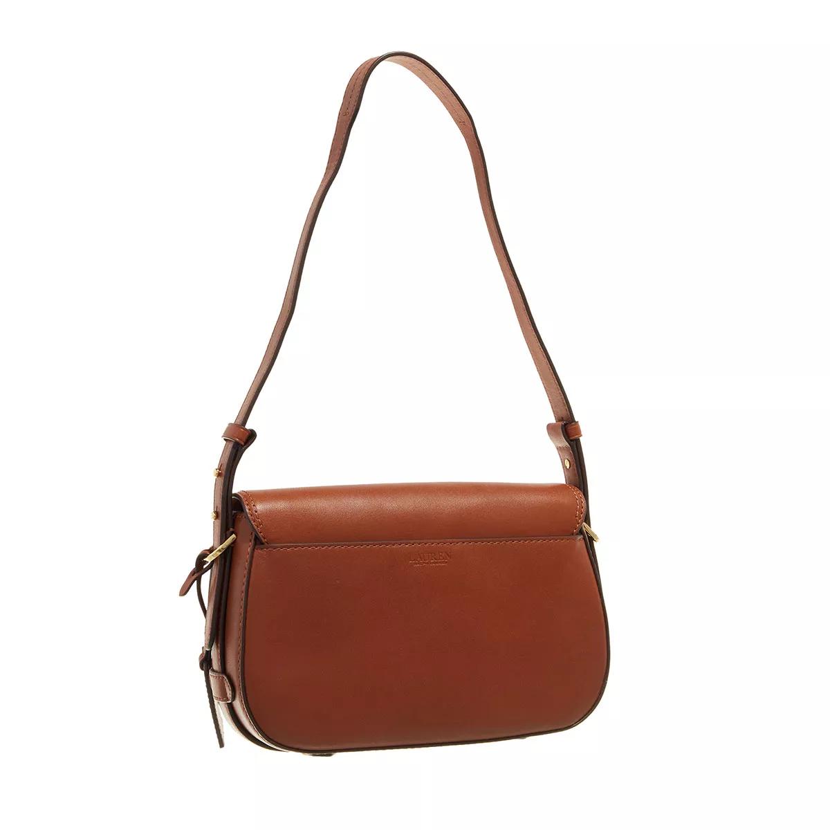 Lauren Ralph Lauren Hobo Bag - Maddy 24 Shoulder Bag Small - Gr. unisize - in Braun - für Damen von Lauren Ralph Lauren