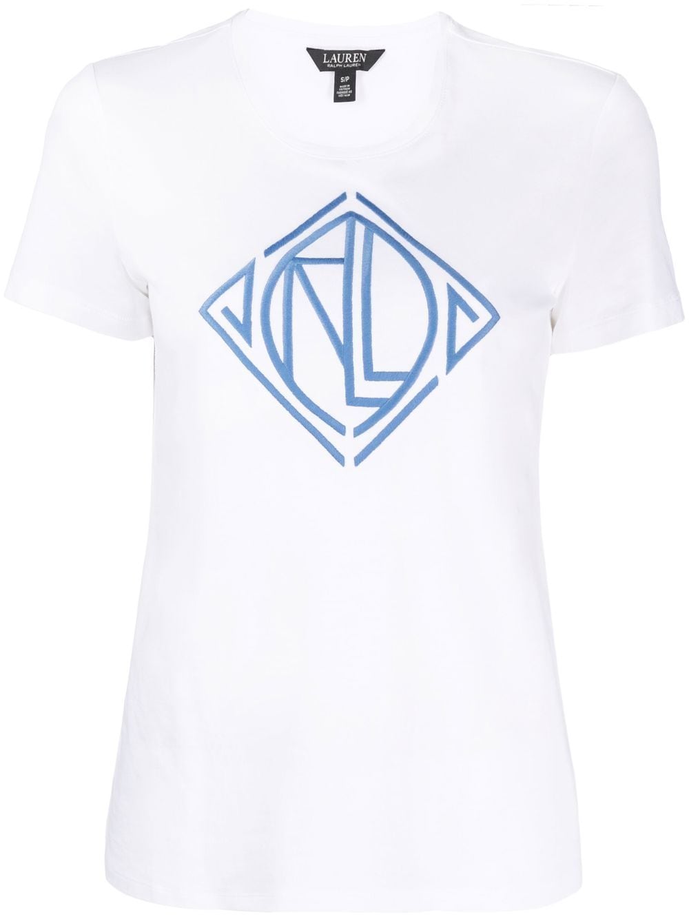 Lauren Ralph Lauren Katlin T-Shirt mit Logo-Print - Weiß von Lauren Ralph Lauren