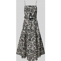 Lauren Ralph Lauren Knielanges Cocktailkleid mit Gürtel in Black, Größe 42 Lauren Ralph Lauren Knielanges Cocktailkleid mit Gürtel in Black, Größe 42 von Lauren Ralph Lauren