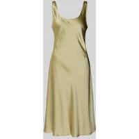 Lauren Ralph Lauren Knielanges Kleid mit Rundhalsausschnitt Modell 'CARESHA' in Apfel, Größe 44 von Lauren Ralph Lauren