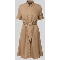 Lauren Ralph Lauren Knielanges Leinenkleid mit Bindegürtel Modell 'WAKANA' in Camel, Größe 40 Lauren Ralph Lauren Knielanges Leinenkleid mit Bindegürtel Modell 'WAKANA' in Camel, Größe 40 von Lauren Ralph Lauren
