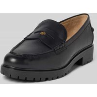 Lauren Ralph Lauren Loafer aus echtem Leder mit Logo-Applikation Modell 'Marli' in Black, Größe 39 Lauren Ralph Lauren Loafer aus echtem Leder mit Logo-Applikation Modell 'Marli' in Black, Größe 39 von Lauren Ralph Lauren