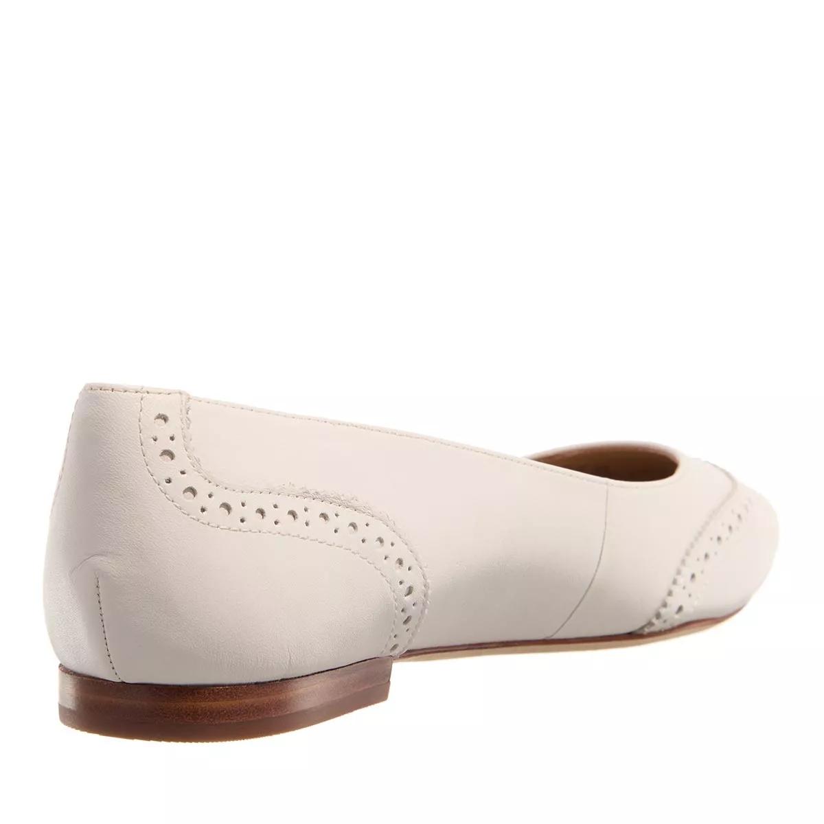 Lauren Ralph Lauren Loafers & Ballerinas - Loraine Flats Ballet - Gr. 39 (EU) - in Creme - für Damen von Lauren Ralph Lauren