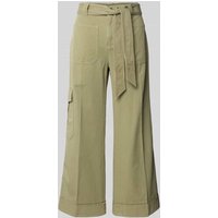 Lauren Ralph Lauren Loose Fit Hose mit Cargotaschen Modell 'ZABRENAH' in Oliv, Größe 40 von Lauren Ralph Lauren