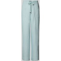 Lauren Ralph Lauren Loose Fit Leinenhose mit elastischem Bund Modell 'JOVONIE' in Hellblau, Größe 40 von Lauren Ralph Lauren