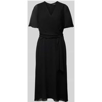 Lauren Ralph Lauren Midikleid mit Bindegürtel Modell 'ABEL' in Black, Größe 40 Lauren Ralph Lauren Midikleid mit Bindegürtel Modell 'ABEL' in Black, Größe 40 von Lauren Ralph Lauren