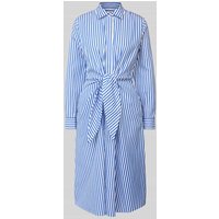 Lauren Ralph Lauren Midikleid mit Bindegürtel Modell 'KAHWELL' in Hellblau, Größe 36 Lauren Ralph Lauren Midikleid mit Bindegürtel Modell 'KAHWELL' in Hellblau, Größe 36 von Lauren Ralph Lauren